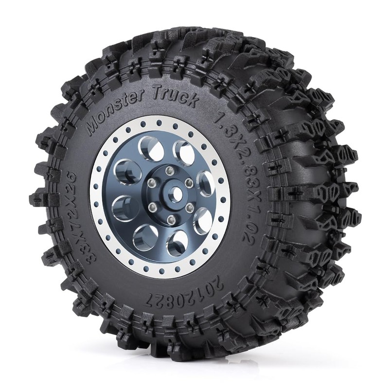 1.3" Wheel Tires Set - 72mm Soft Sticky Tires and