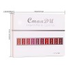D2260523-4-4 Wset Of 10 Waterproof Matte Lipsticks Cmaadu