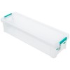 StoreStack 2.2 Litre Storage Box with lid W370xD110xH80mm Clear