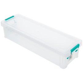 StoreStack 2.2 Litre Storage Box with lid W370xD110xH80mm Clear