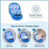 Shower Foot Scrubber for Easy Cleaning – Suction-Cup Foot Brush
