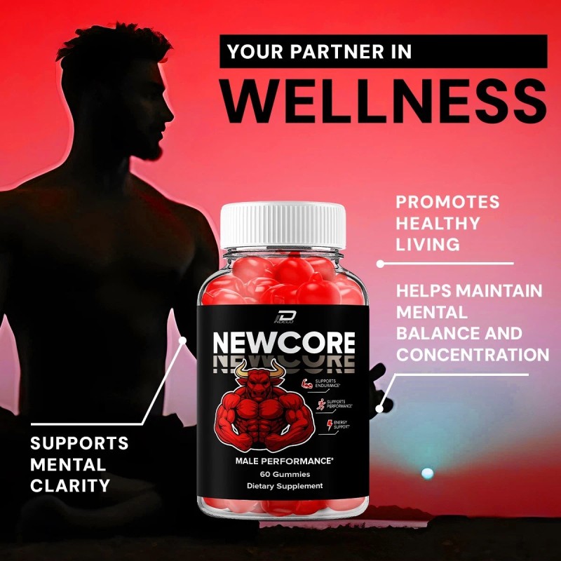 Newcore (1 Pack) Newcore Gummies for Men – New Core