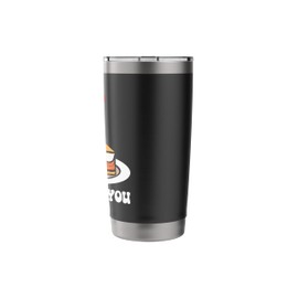 Pie Love You Cute Thanksgiving Dessert Stainless Steel Insulated Tumbler