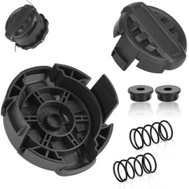 NBPLUS 2-Pcak DWO1DT995 Weed Trimmer Head Cap Compatible with Dewalt Weed Trimmer Head Cap Cover, String Trimmer Head Spring and Cap Weedeater Replacement Accessories Parts