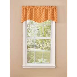 Park Designs Cameron Wave Lined Valance, 58" x 18"