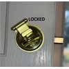 Arc Link Products Dead Bolt Secure, Brass