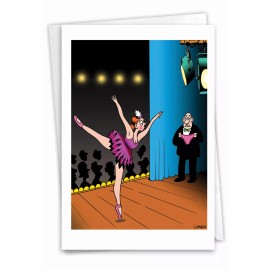 Nobleworks Missing Panties: Hilarious Birthday Printed Greeting Card