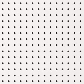 DGwood Custom Size 3/16 inch Thick White Pegboard Panel (24" X 24" (1 PC))