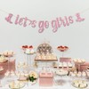 RoadSea Let's Go Girls Banner - Cowgirl Birthday Party Garland