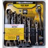 GEARWRENCH 7 pc. Metric Full Polish Ratcheting Flex Head Combination