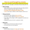 Awoco ON-E01-32 LED Light Bulbs Replacement for Range Hoods -