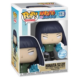 Funko Pop! Animation: Naruto Shippuden - Hinata Hyuga Byakugan Princess with Two Lion Fists Special Edition Multicolor Exclusive Vinyl Figure #1339 with Protector - Common Only
