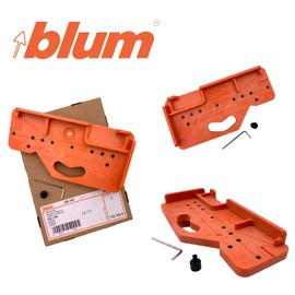 Blum 7267829 Drill Gauge Base / Rear Panel for LEGRABOX, Orange