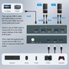 GREATHTEK USB 3.0 KVM Switch HDMI 4K@60Hz, 2 Port KVM
