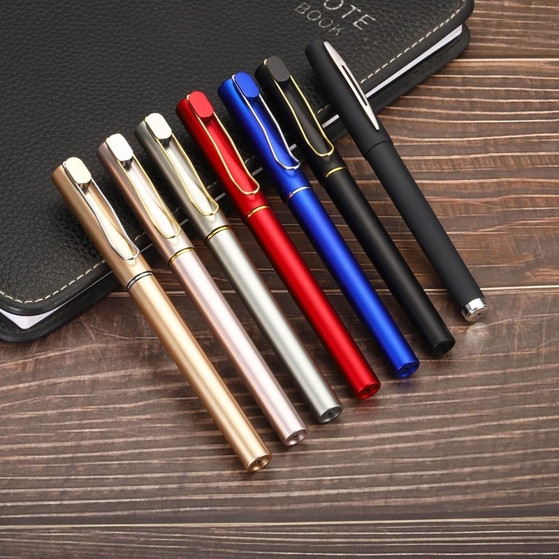 PATIKIL Black Ink Gel Pens, 12 Pack Roller Ball Pens