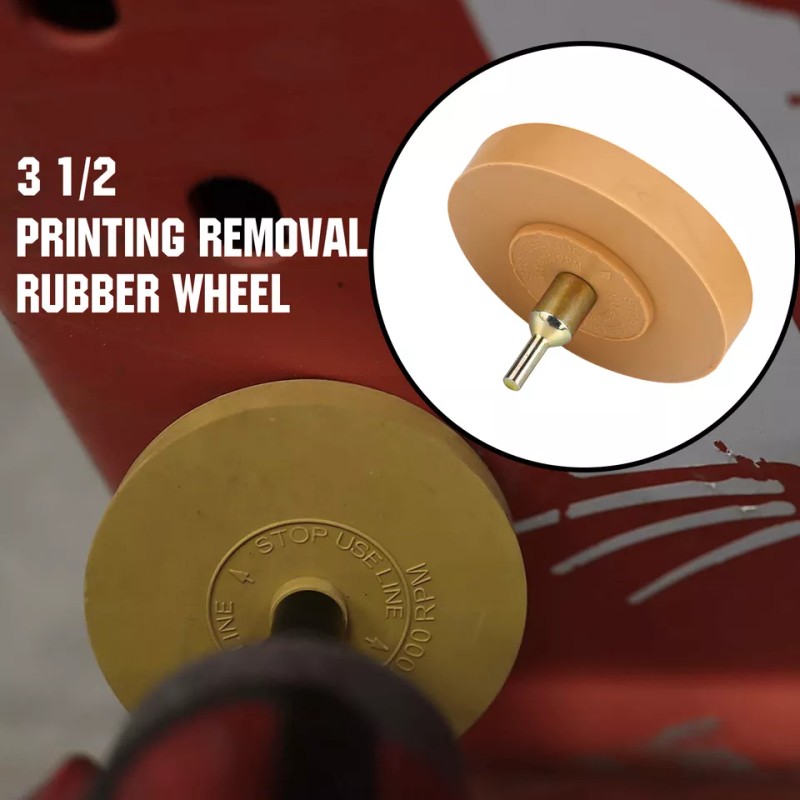 2X Car Decal Remover Eraser Wheel For Remove 3M Glue