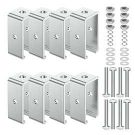 UNISTRUT Strut Channel Trolley Track Hanger Bracket, 1-5/8 Intermediate Support Hanger for All 1-5/8" Channel Trolley Track (8)