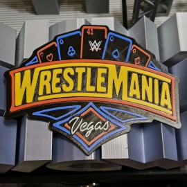 Mattel WWE Mattel WrestleMania 41 2025 Logo Accessory