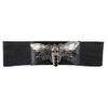 kreepsville 666 Death Moth Waist Belt Gotish Alternative Elastic Waist