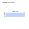 sourcing map 8 Pack M.2 Thermal Pad 100x22x1mm for Pc