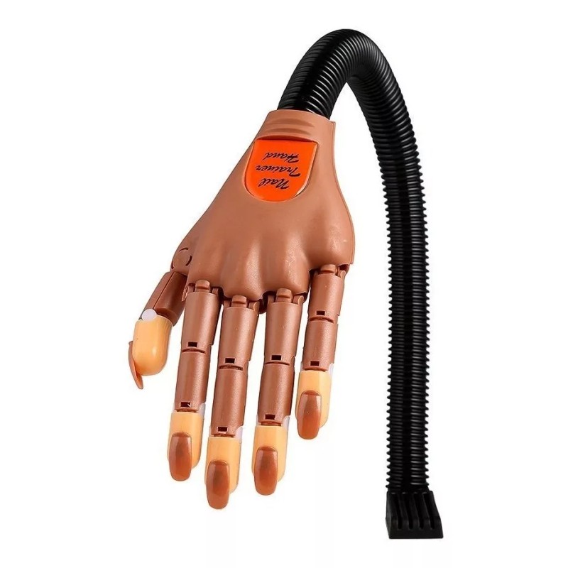 Hand Trainer Mano Práctica Aplicación De Uñas Profesional Con 100