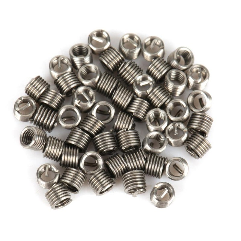 Helicoil Thread Repair Installation Kit,50pcs M1.6 x 2D Stainless Steel