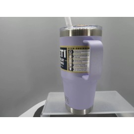 Yeti Rambler 25 oz Travel  Mug  with Straw NEW Cosmic Lilac