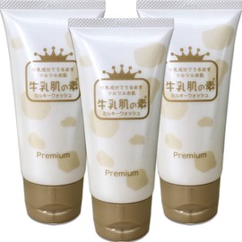 Milky Wash Premium Milky Wash 2.8 oz (80 g) x 3 Piece Set [Sumi] Smooth Skin Cleansing Foam