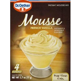 French Vanilla Mousse Mix (Oetker) 2.7 oz (77 g)
