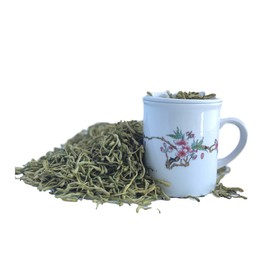 Premium Honeysuckle Flowers - Jin Yin Hua - Lonicera japonica - Extremely Fresh - Newest Harvest - 1 Pound - Sweet and Highly Aromatic