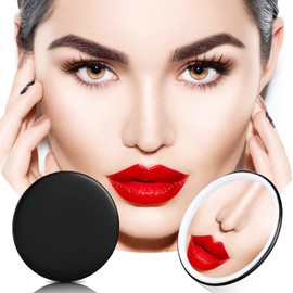 36 Pcs Compact Mirror Bulk Mini Mirrors for Purse Round Small Makeup Pocket Mirror Makeup Glass Mirror Portable Personal Mirror for Women Girls Gifts Travel Daily Use, 2.76 Inch (Black)