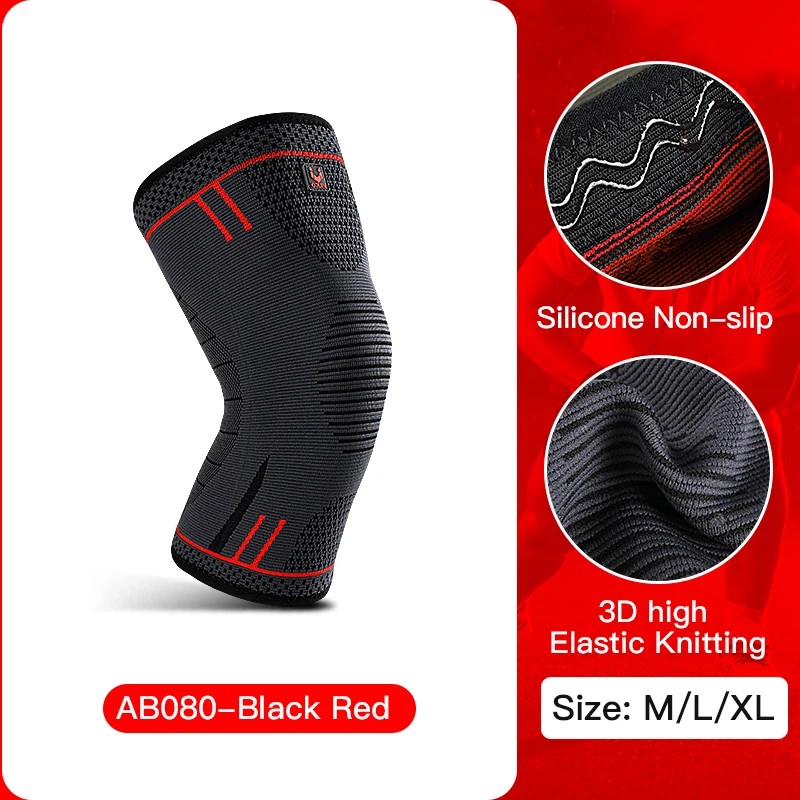 Compression Knee Sleeve for Sports Support – Breathable Anti-Slip Knee