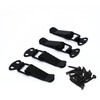 BERYLER Black Toggle Latch, Steel Spring Loaded Toggle Latch, Black
