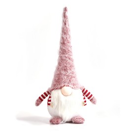 Gnome Christmas Plush Ornaments Set,Christmas Tree Hanging Gnomes Ornaments Santa Elf Hanging Home Decorations Holiday Decor (Red)