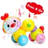 TINOTEEN Baby Musical Toys Toddler Crawling Caterpillar Toy for Babies