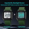 SKMEI Men Digital Sports Watch Ultra-Thin Large Face Waterproof Wrist