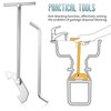 jojofuny 1 Set Waste Disposal Wrench, Kitchen Unjamming Wrench, Garbage