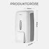 PLUSSEN Soap Dispenser No Drilling 800 ml Wall Mounting Single