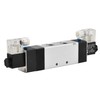 Heschen Electrical Pneumatic Solenoid Valve, 4V430C-15, 12VDC, PT1/2'', 5 Way