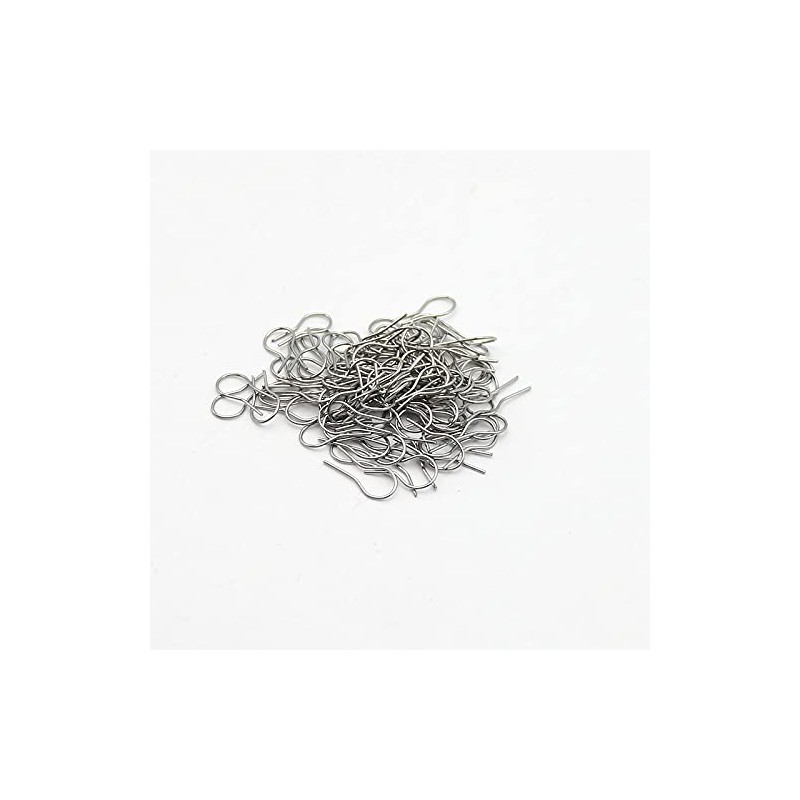 High Temperature Resistance Tungsten Wire Hanging Firing Hook Jump Rings