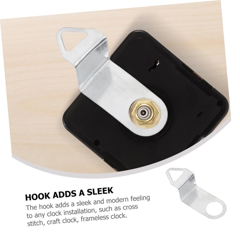 TEHAUX 3sets Clock Movement Hooks DIY Clock Kit for Easy