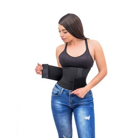 Generico Faja Tres velcros Reductora modeladora Colombiana (XL)