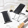 CAIHONG Guitar Foot Stool, 6-Position Height Adjustable Guitar Foot Rest