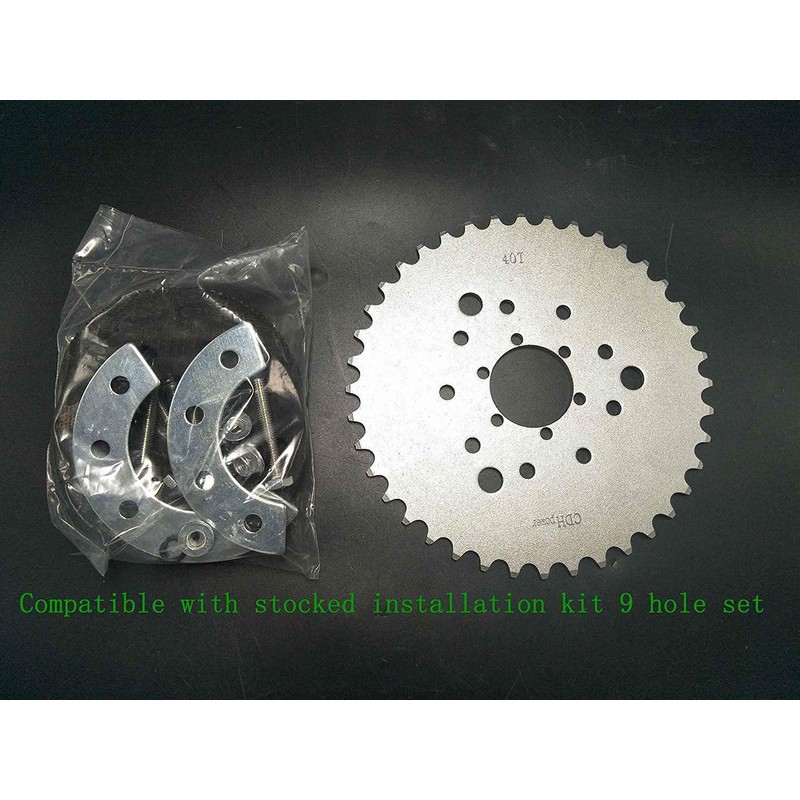 Hub Adapter 1.5" and Multifunctional High Performance 40T Sprocket for