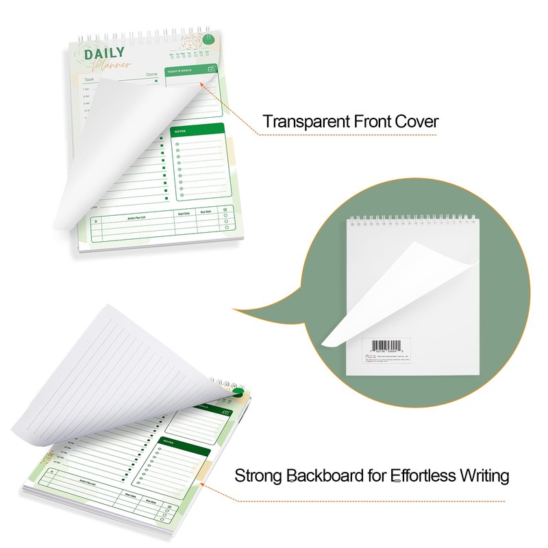 To Do List Notebook Daily Planner A5 CheckList Pad 52
