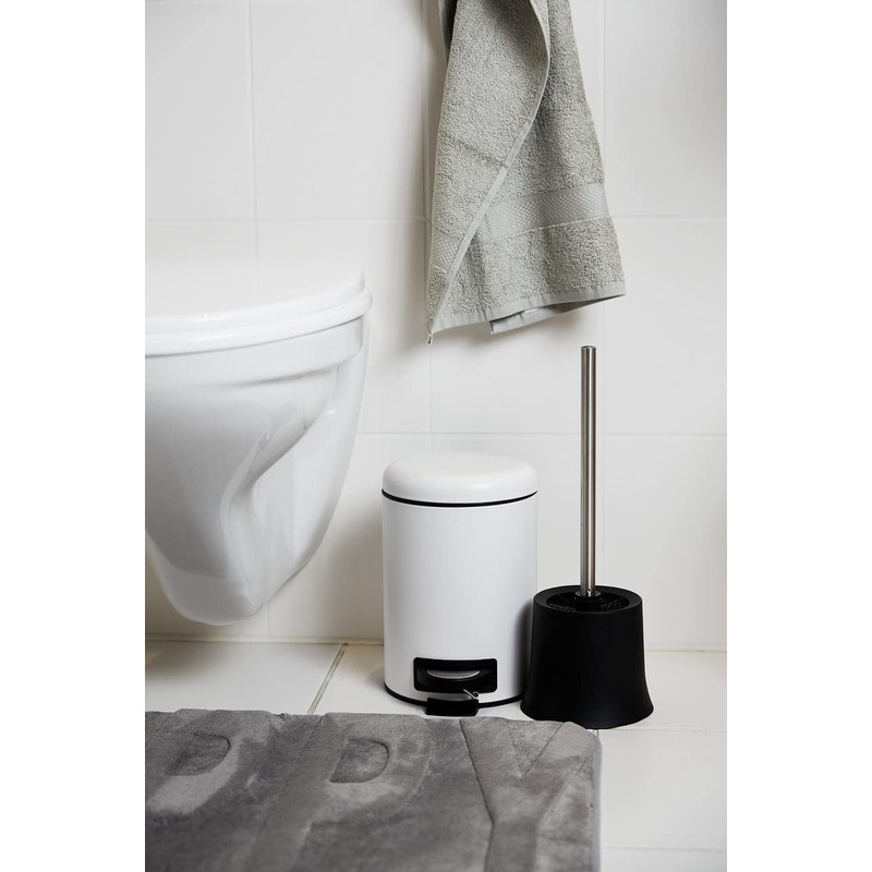 WENKO cosmetics pedal bin Leman, 3 liter, bathroom trash can,