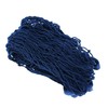 NKlaus Fishing Net Bag Made of Cotton in Navy Blue,