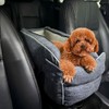 Lebote Center Console Dog Car Seat,Anti-Collapse Pet Car Seat with
