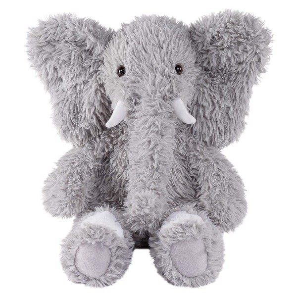 Vermont Teddy Bear Stuffed Elephant - Oh So Soft Elephant Stuffed Animal, Plush Toy, Gray, 18 Inch