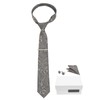 6pcs Paisley Ties Set Casual Business Style Polyester Yarn Paisley